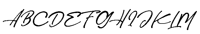 Sigagag Font UPPERCASE