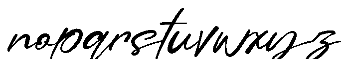 Sigagag Font LOWERCASE