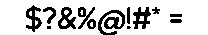 Sighted Special Regular Font OTHER CHARS