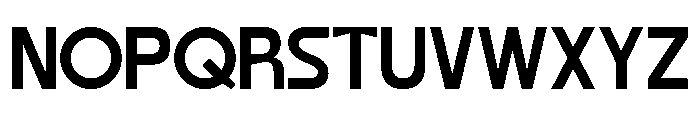 Siglas Regular Font UPPERCASE