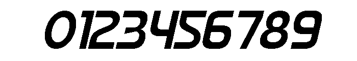 Siglas Slant Font OTHER CHARS