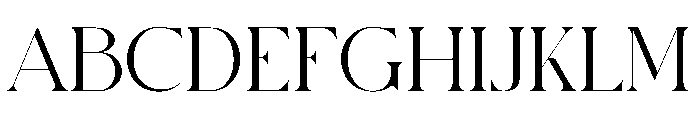 Siglera Font UPPERCASE