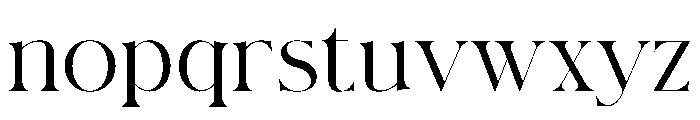Siglera Font LOWERCASE