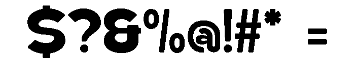 Siglon Regular Font OTHER CHARS