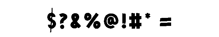 Sigma Boy Font OTHER CHARS