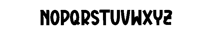 Sigma Boy Font LOWERCASE