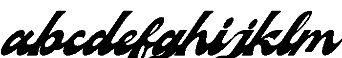 Signage Heritage Italic FONT