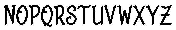 Signage Font UPPERCASE