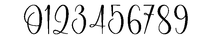 Signature Birthday Regular Font OTHER CHARS