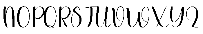 Signature Enchanting Font UPPERCASE