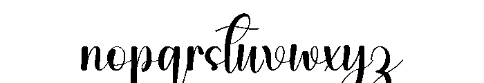Signature Enchanting Font LOWERCASE