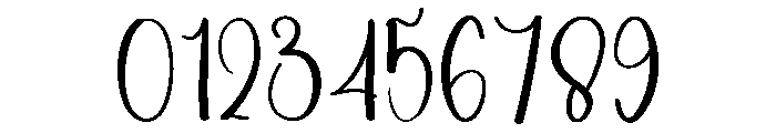 Signature Girlband Font OTHER CHARS