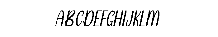 Signature Handwriting Regular Font UPPERCASE