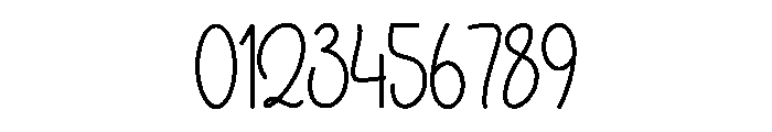 Signature Paradise Font OTHER CHARS