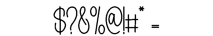 Signature Paradise Font OTHER CHARS