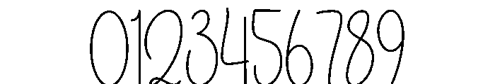 Signature Promise Font OTHER CHARS