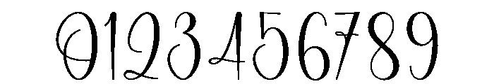 SignatureBirthday-Regular Font OTHER CHARS