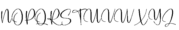 SignatureBirthday-Regular Font UPPERCASE