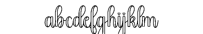 SignatureOutline FONT