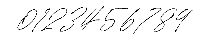 SignatureVP Regular Font OTHER CHARS