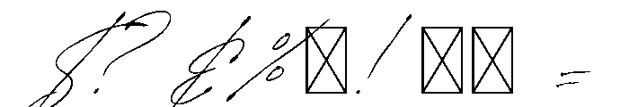 SignatureVP Regular Font OTHER CHARS