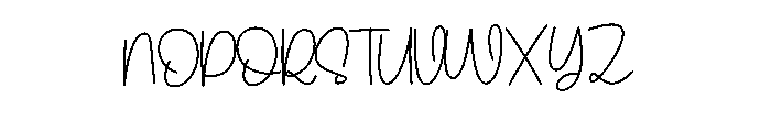 Signatury Font UPPERCASE