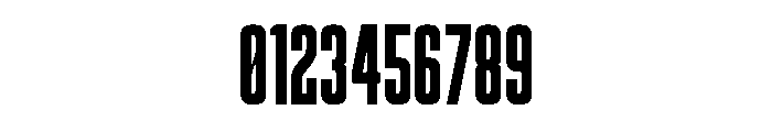 Signed Regular Font OTHER CHARS