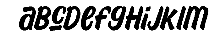 Signed Retro Regular FONT