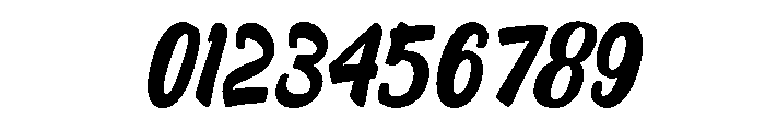 SignedRetro-Regular Font OTHER CHARS