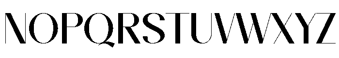 Signet Font UPPERCASE
