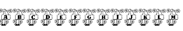 Signpost Font UPPERCASE