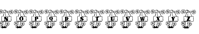Signpost Font UPPERCASE