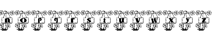 Signpost Font LOWERCASE