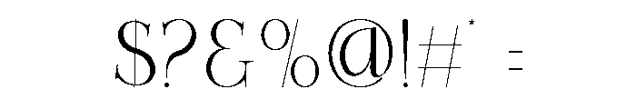 Sikor Font OTHER CHARS