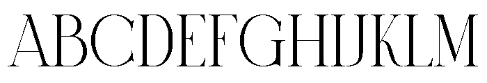 Sikor Font UPPERCASE