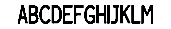 Silas Font UPPERCASE