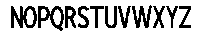 Silas Font UPPERCASE