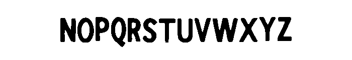 Silas Font LOWERCASE
