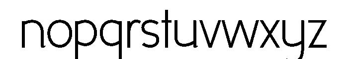 Silence Outlives Regular Font LOWERCASE