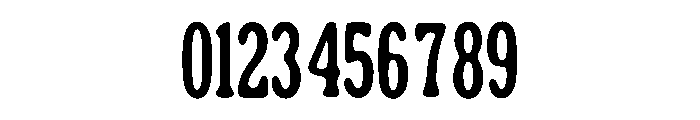 Silent Display Font OTHER CHARS