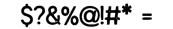 Silent_Film Font OTHER CHARS