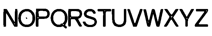 Silent_Film Font UPPERCASE