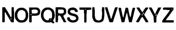 Silent_Film Font LOWERCASE