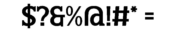 Silent Generation Font OTHER CHARS
