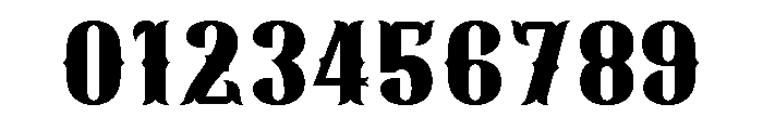 Silent Grove Font OTHER CHARS