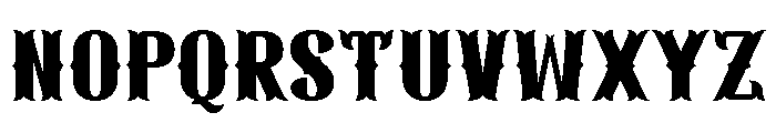 Silent Grove Font UPPERCASE
