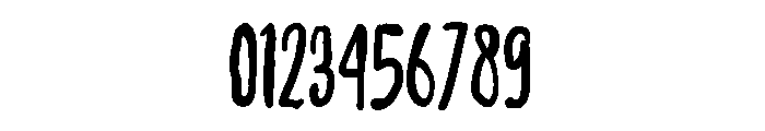 Silent Halloween Font OTHER CHARS