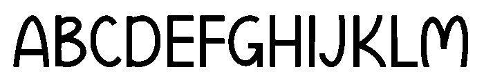 Silent Miracle Font UPPERCASE