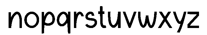 Silent Miracle Font LOWERCASE