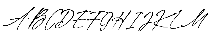 Silent Tower Regular Font UPPERCASE
